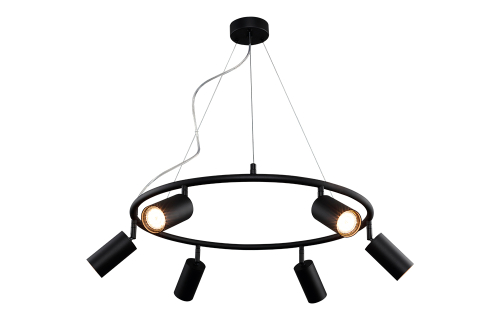 Подвесной светильник Crystal Lux RIVO SP6 BL изображение в интернет-магазине Cramer Light
