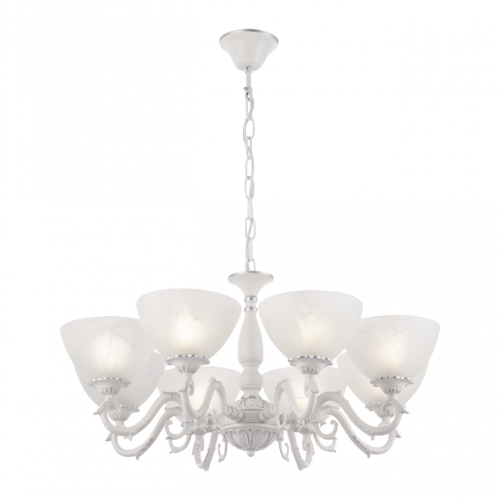 Подвесная люстра Arte Milano 340518/8 WT+SL изображение в интернет-магазине Cramer Light фото 4
