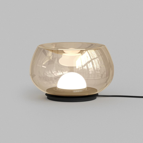 Настольная лампа Denkirs Floa DK6747-BK+AM изображение в интернет-магазине Cramer Light