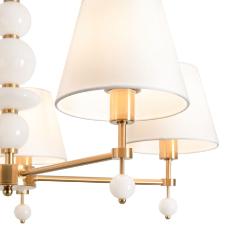 Люстра на штанге Freya Lucente FR2064PL-05BS изображение в интернет-магазине Cramer Light фото 6