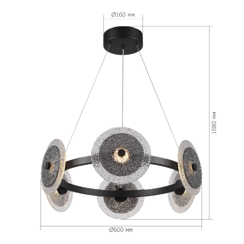 Подвесная люстра ST Luce Alumno SL6142.433.01 изображение в интернет-магазине Cramer Light фото 4