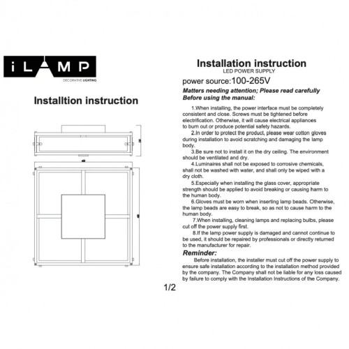Потолочный светильник iLamp Dice 901X-4 CR изображение в интернет-магазине Cramer Light фото 4