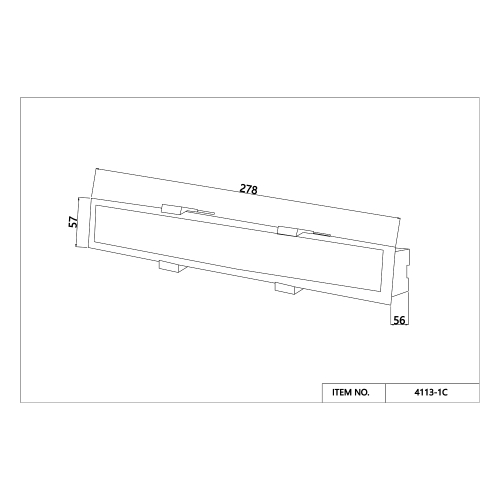 Встраиваемый светильник Favourite Aplot 4113-1C изображение в интернет-магазине Cramer Light фото 4
