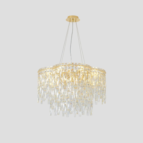 Подвесная люстра Crystal Lux ABRIL SP12 GOLD изображение в интернет-магазине Cramer Light фото 7