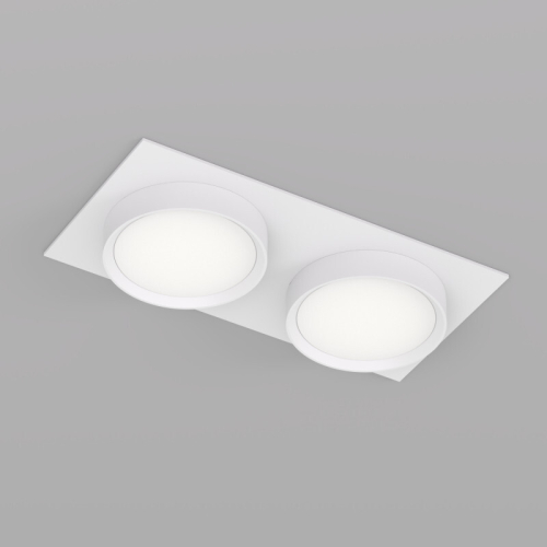 Встраиваемый светильник Denkirs Flat DK2092-WH изображение в интернет-магазине Cramer Light фото 2