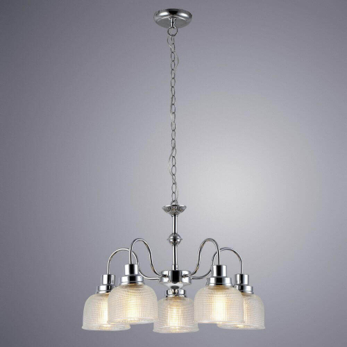 Подвесная люстра Arte Lamp A9186LM-5CC изображение в интернет-магазине Cramer Light фото 4