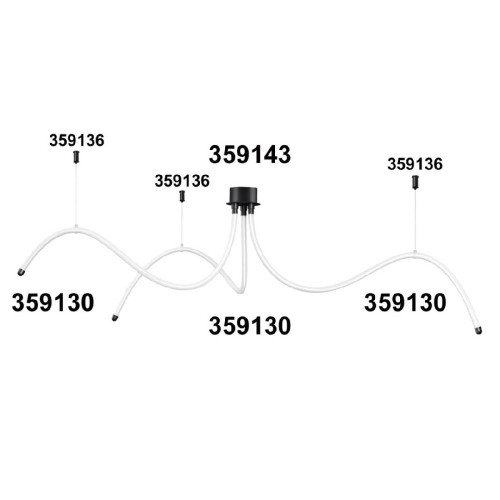 Подвесной комплект Novotech Ramo 359136 изображение в интернет-магазине Cramer Light фото 4