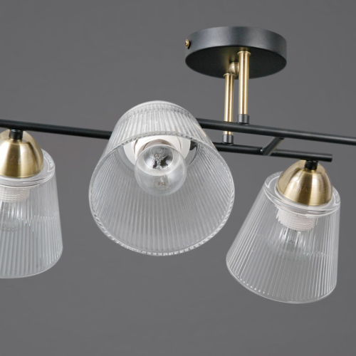 Потолочная люстра Illumico IL0845-4CSQ-25BKAB ELITE изображение в интернет-магазине Cramer Light фото 2