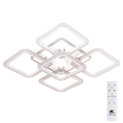 Потолочная светодиодная люстра Arte Lamp Splash A2534PL-90WH изображение в интернет-магазине Cramer Light фото 5