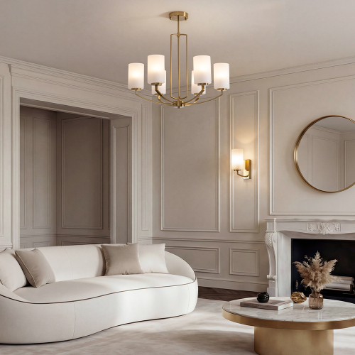 Люстра на штанге Freya Arricci FR2059PL-06BS изображение в интернет-магазине Cramer Light фото 14