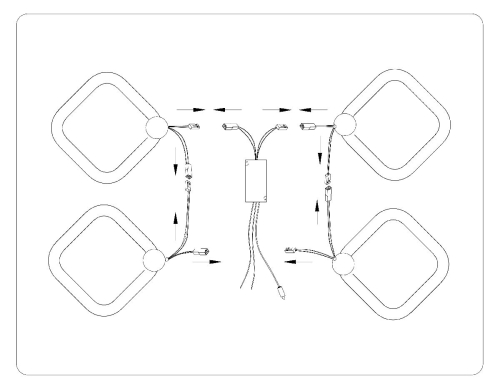Потолочная люстра Ambrella Light Acrylica Original FA3819 изображение в интернет-магазине Cramer Light фото 11