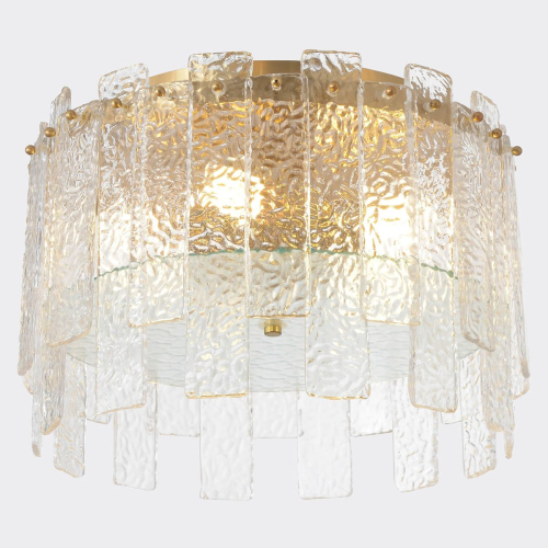 Потолочный светильник Crystal Lux RICARDO PL5 BRASS изображение в интернет-магазине Cramer Light фото 5