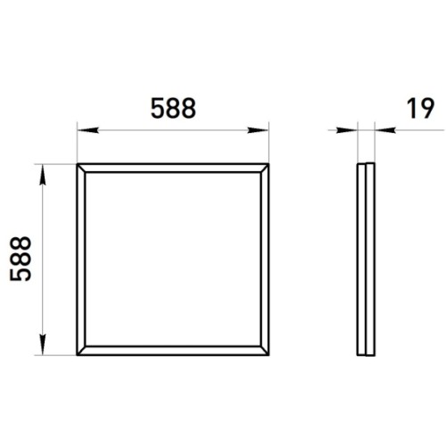 Светодиодная панель Эра SPO-640-3-4K-32 Б0061337 изображение в интернет-магазине Cramer Light фото 8