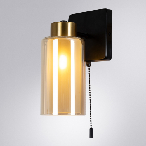 Бра Arte Lamp Leo A7027AP-1BK дополнительное фото фото 2