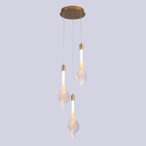 Подвесной светильник Delight Collection P98066-3 antique brass изображение в интернет-магазине Cramer Light фото 3