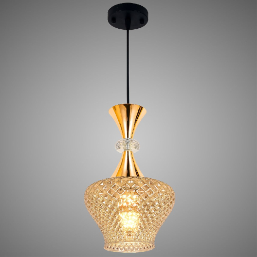 Подвесной светильник Reluce 09004-0.9-01 AMBER изображение в интернет-магазине Cramer Light фото 3
