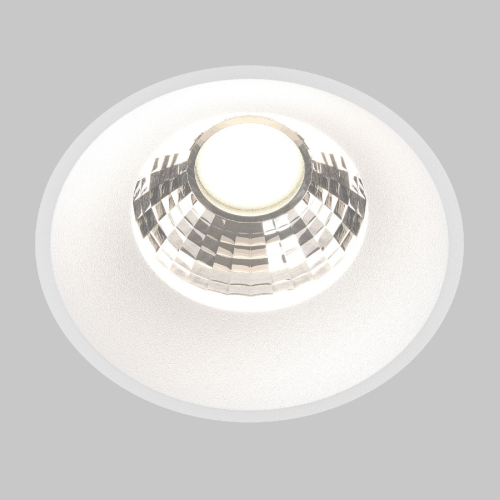 Встраиваемый светильник Maytoni Round DL058-12W4K-TRS-W изображение в интернет-магазине Cramer Light фото 5