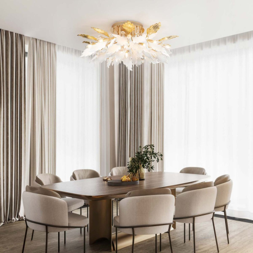 Потолочная люстра Modelux ML.6869.1000 GD изображение в интернет-магазине Cramer Light фото 8