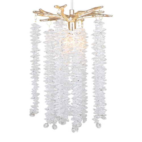 Подвесной светильник Freya Mineral FR1010PL-01G изображение в интернет-магазине Cramer Light фото 4