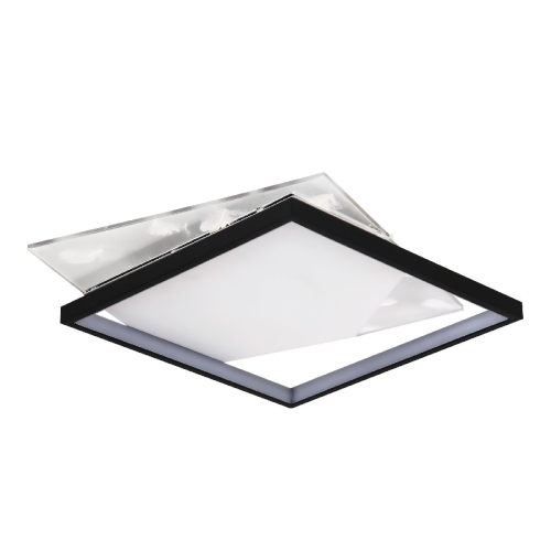 Потолочный светильник LED4U L1042-500 BK изображение в интернет-магазине Cramer Light