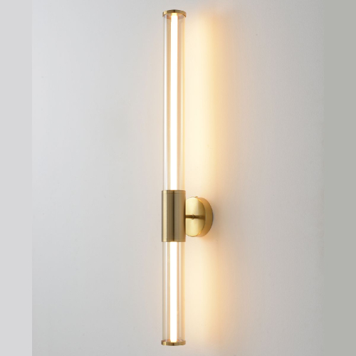 Настенный светильник Crystal Lux LINEUP AP18W LED BRASS изображение в интернет-магазине Cramer Light фото 3