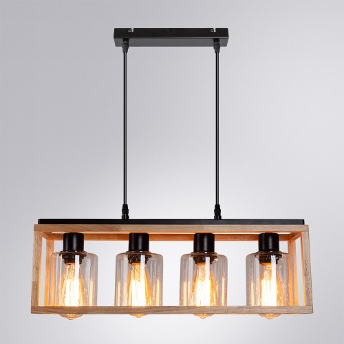 Подвесной светильник Arte Lamp Dublin A7025SP-4BK изображение в интернет-магазине Cramer Light фото 2