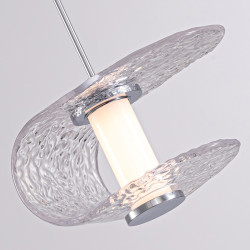 Подвесной светильник Delight Collection MD24020901-1A chrome/clear изображение в интернет-магазине Cramer Light фото 4
