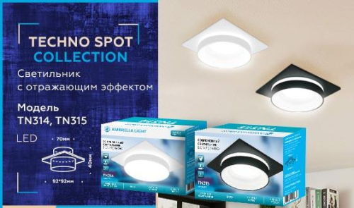 Встраиваемый светильник Ambrella Light Techno Spot TN314 изображение в интернет-магазине Cramer Light фото 3