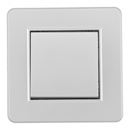 Выключатель одноклавишный Arte Milano SET16-1-30-1 silver дополнительное фото фото 2