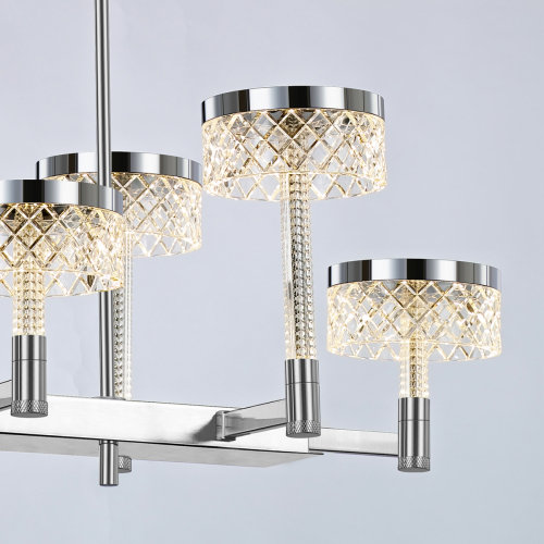 Подвесная люстра Delight Collection MD21020075 MD21020075-8B chrome изображение в интернет-магазине Cramer Light фото 3