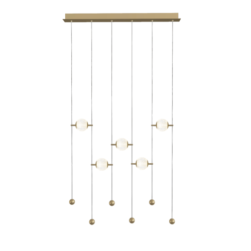 Подвесной светильник Delight Collection MD22001013-5AY-001 gold изображение в интернет-магазине Cramer Light