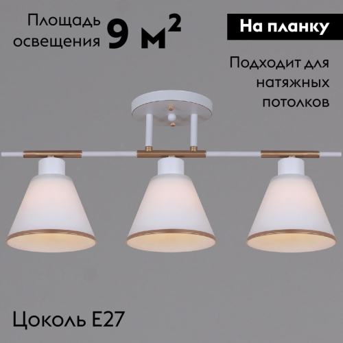 Потолочная люстра Reluce 07594-0.3-03 WG изображение в интернет-магазине Cramer Light фото 2