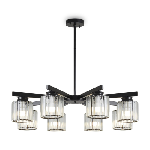 Люстра на штанге Freya Ferrera FR5474PL-08B изображение в интернет-магазине Cramer Light