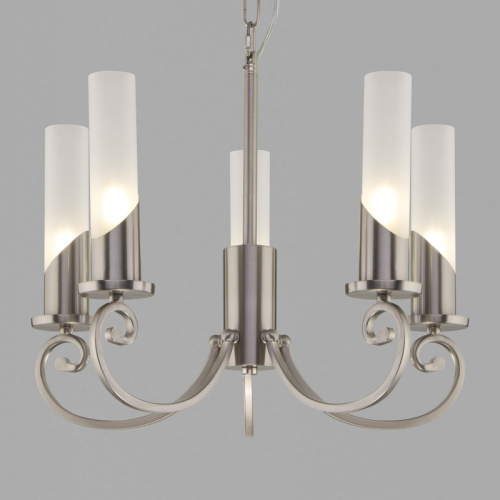 Подвесная люстра Eurosvet 60117/5 никель Smart a050018 изображение в интернет-магазине Cramer Light фото 2