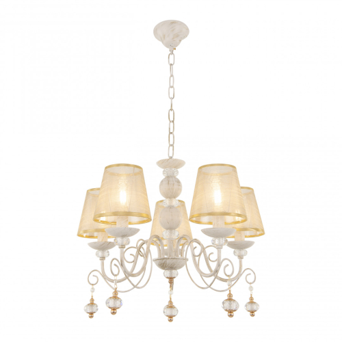 Подвесная люстра Arte Milano 347620/5 WT+G изображение в интернет-магазине Cramer Light фото 3