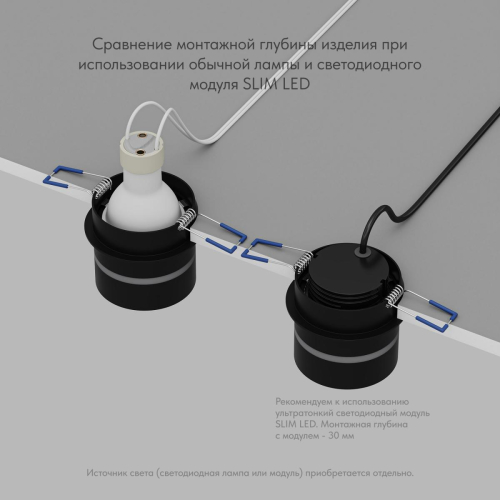 Влагозащищенный светильник Denkirs DK2404-BK изображение в интернет-магазине Cramer Light фото 6