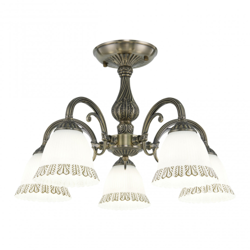 Потолочная люстра Arte Milano 347410/5 AB изображение в интернет-магазине Cramer Light