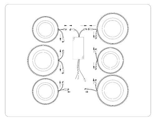 Потолочная люстра Ambrella Light Acrylica Original FA8872 изображение в интернет-магазине Cramer Light фото 4