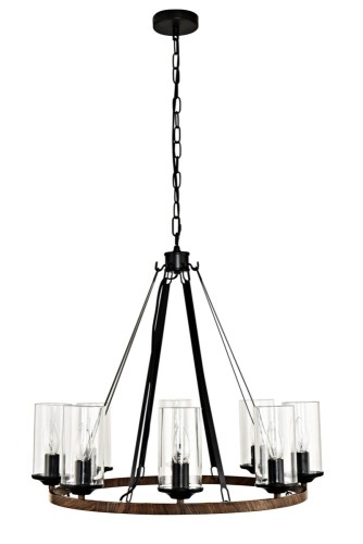 Подвесная люстра Arte Lamp Dalim A7014SP-8BK изображение в интернет-магазине Cramer Light