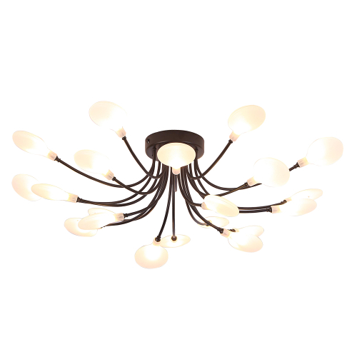 Потолочная люстра Arte Lamp Guimet A7423PL-20BK изображение в интернет-магазине Cramer Light