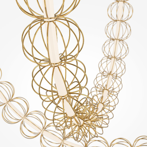 Подвесная люстра Maytoni Golden Cage MOD216PL-L55G3K изображение в интернет-магазине Cramer Light фото 2