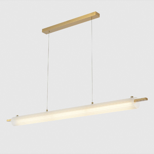 Подвесной светильник Crystal Lux TUNNEL SP40 LED BRASS изображение в интернет-магазине Cramer Light