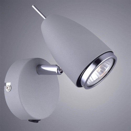 Спот Arte Lamp Regista A1966AP-1GY изображение в интернет-магазине Cramer Light фото 2