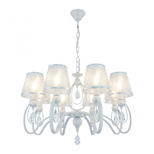 Подвесная люстра Arte Milano 347203/8 WT+SL изображение в интернет-магазине Cramer Light