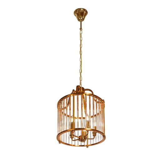 Подвесная люстра iLamp Qeens P2437-5 Bronze изображение в интернет-магазине Cramer Light фото 2