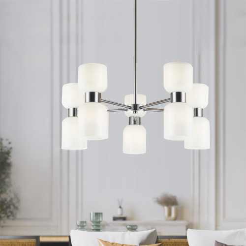 Люстра на штанге Freya Savia FR5203PL-10CH изображение в интернет-магазине Cramer Light фото 3