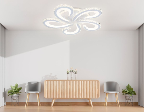 Потолочная люстра Ambrella Light Acrylica Ice FA1703 изображение в интернет-магазине Cramer Light фото 7