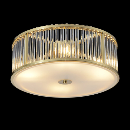 Потолочный светильник Crystal Lux AVENUE PL4 BRASS изображение в интернет-магазине Cramer Light