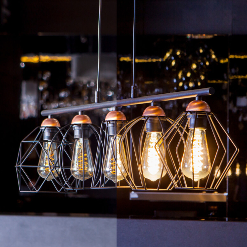 Лампа светодиодная филаментная Elektrostandard E27 8W 3300K прозрачная 4690389066290 изображение в интернет-магазине Cramer Light фото 2