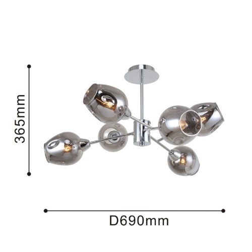 Потолочная люстра F-Promo Tilda 2657-6U изображение в интернет-магазине Cramer Light фото 2